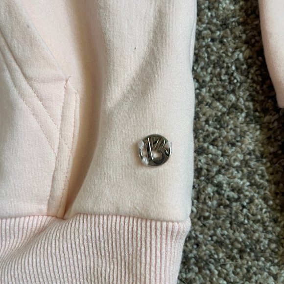 Buffbunny Collection Hero Sweatshirt Hoodie, Size Large, Pink & White - Picture 5 of 13